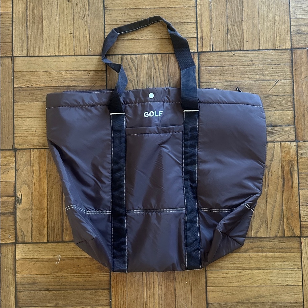 logo tote bag  by golf wang